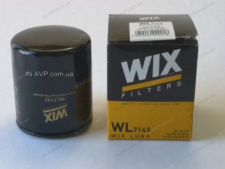 WL7143 WIX FILTERS Фильтр масляный